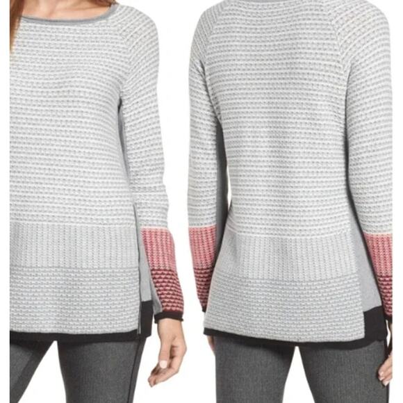 NIC+ZOE Sweaters - Nic+Zoe Sweater Women's S Pullover Crew Neck Designer Basics Side Zipper Modern